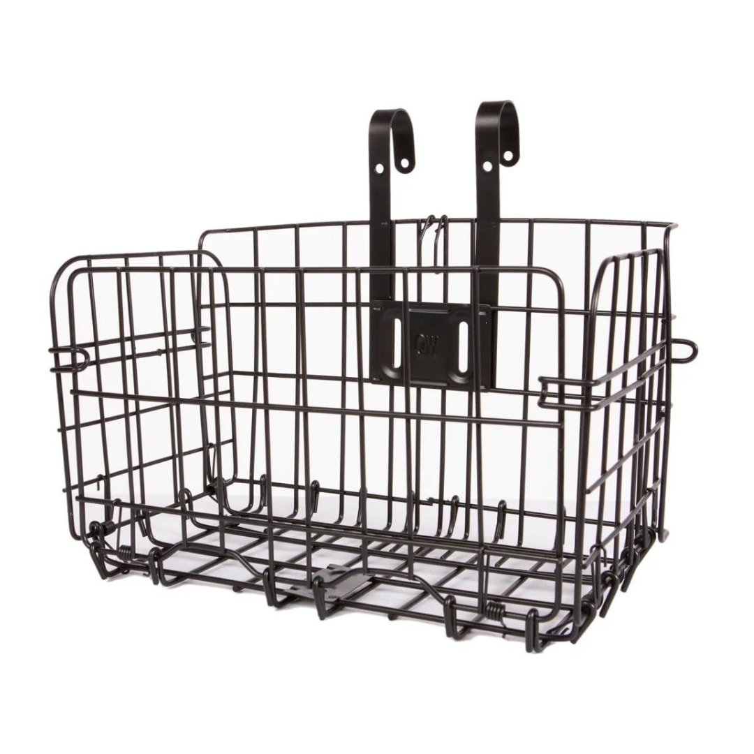 Travel Buggy Shopping Basket - Detachable Metal Storage Basket - Senior.com Storage Baskets
