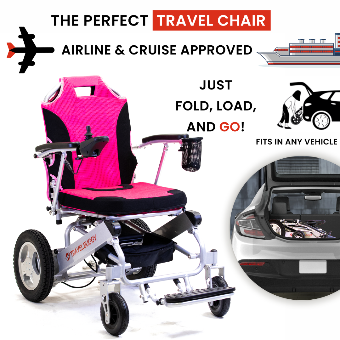 Travel Buggy CITY 2 PLUS Ultralite HD Reclining Travel Power Chair - Senior.com Power Chairs