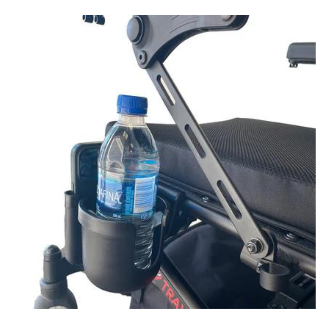 Travel Buggy Universal Cup & Phone Holder - Clamps On Easily - Senior.com Cell Phone Holders