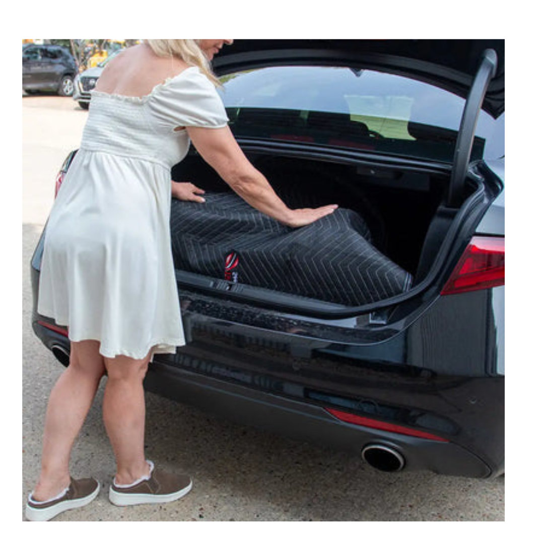 Travel Buggy Bumper Blanket - Easily Slide Power Chairs & Scooters In To Your Trunk - Senior.com 