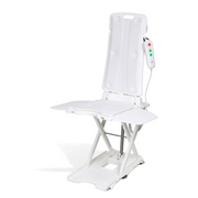 Solution Based BathLyft Battery Powered Lifting Bath Chair - Senior.com Bath Benches & Seats