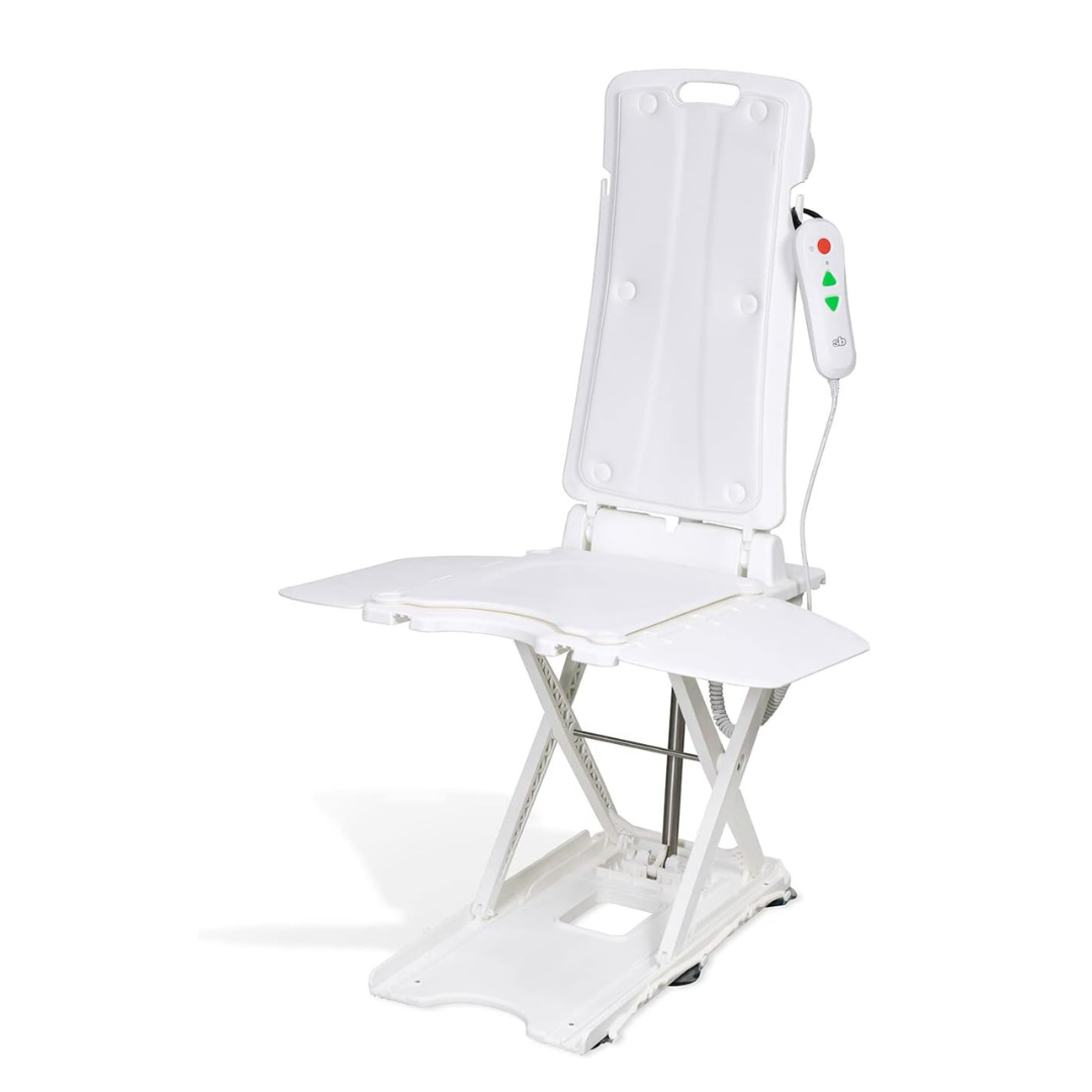 Solution Based BathLyft Battery Powered Lifting Bath Chair - Senior.com Bath Benches & Seats