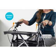 Stander Wonder Indoor Rollator with Tray - Folding & Super Lite - Senior.com 