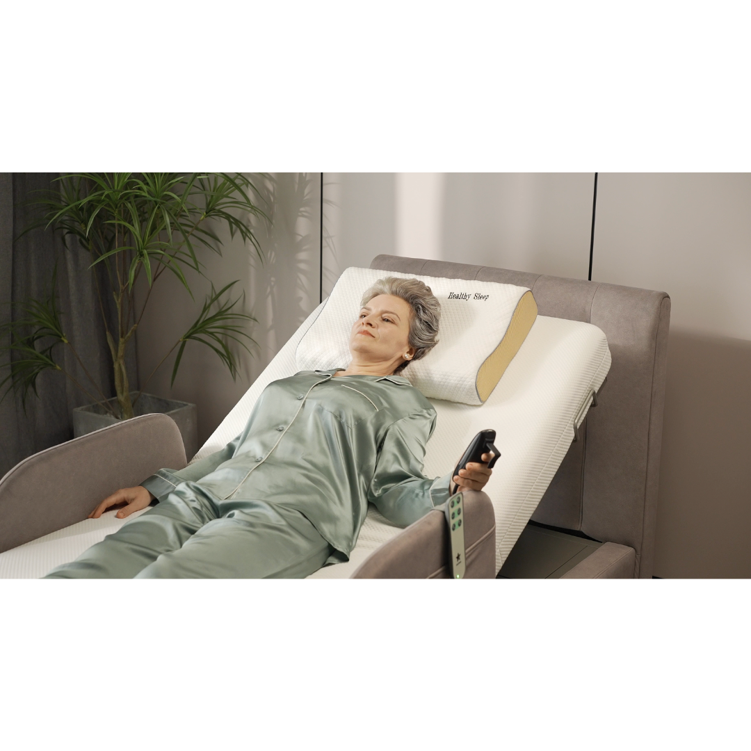 Charme Starsleep Orin Full Electric Rotating Bed Package with Stand Assist - Senior.com Full Electric Beds