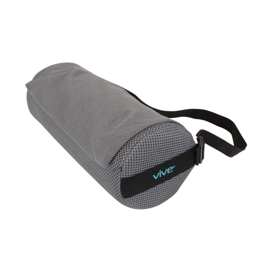 Vive Health Ice Lumbar Roll - Pain Relieving Lumbar Support