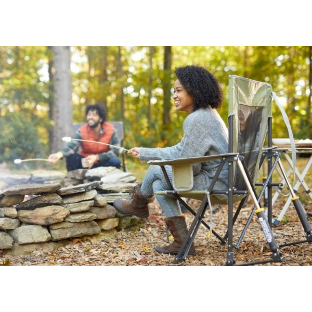 GCI Outdoor Comfort Pro Rocker Portable Camping Rocking Chair