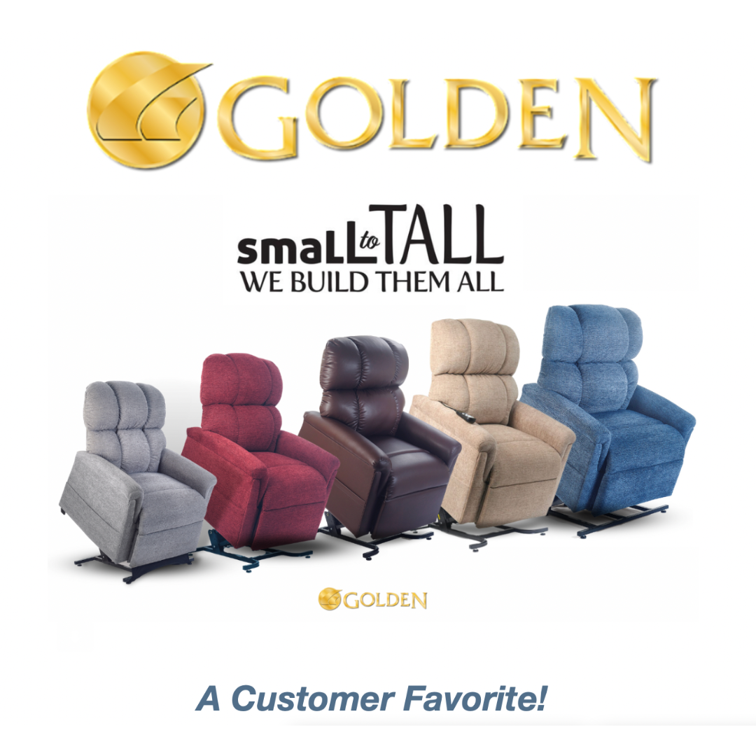 Phoenix Golden Reclining Lift Chairs - Power Lift Recliners - Senior.com
