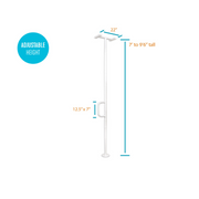 Stander Wonder Pole Lite 2-in-1 Standing Aid Security Pole - Senior.com Security poles