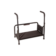 Stander Step - Bedside Step Stool - Height Adjustable With Hand Rails - Senior.com Step Stools