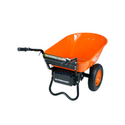 SuperHandy Electric Dualie Wheelbarrow - 24V 7Ah AGM Battery - Senior.com Wheelbarrows