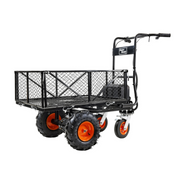 SuperHandy Electric Utility Wagon Pro with Cargo Lift - Senior.com Wagons