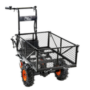 SuperHandy Electric Utility Wagon Pro with Cargo Lift - Senior.com Wagons