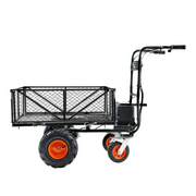 SuperHandy Electric Utility Wagon Pro with Cargo Lift - Senior.com Wagons