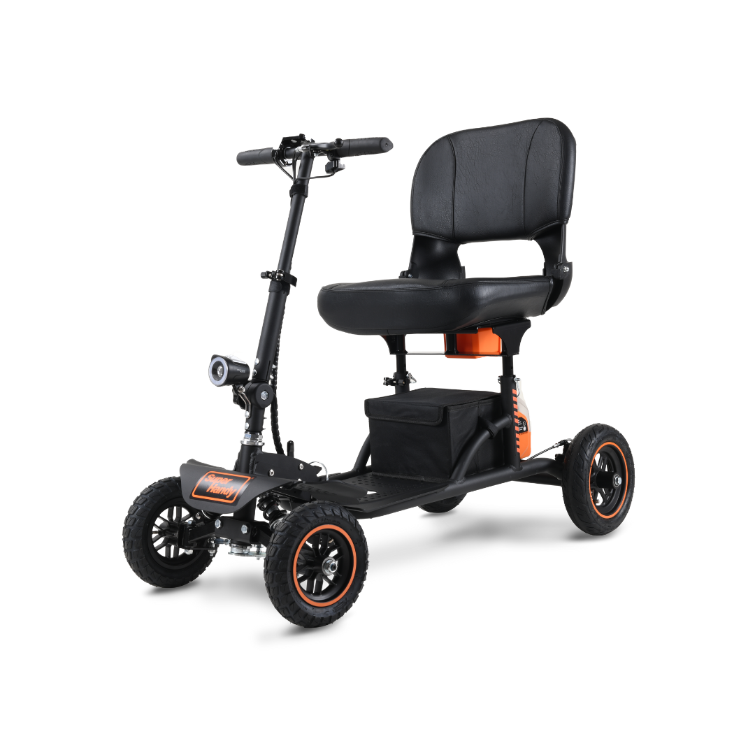 SuperHandy Explorer 4-Wheel Portable Mobility Scooter with Suspension - Senior.com 