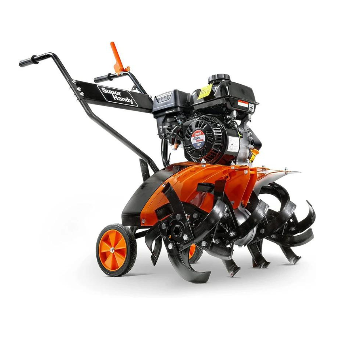 SuperHandy Garden Tiller Pro - 7HP Engine, Adjustable Tines, 27" Tilling Width - Senior.com Garden Tillers