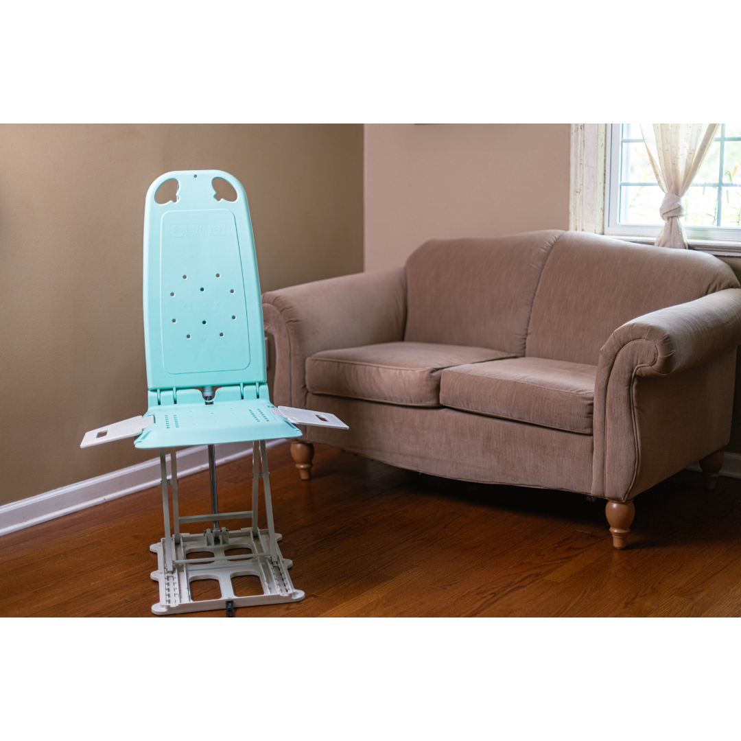 SuperHandy GoRise LT Portable Floor Lift - Extremely Lightweight (19 lbs) - Senior.com 