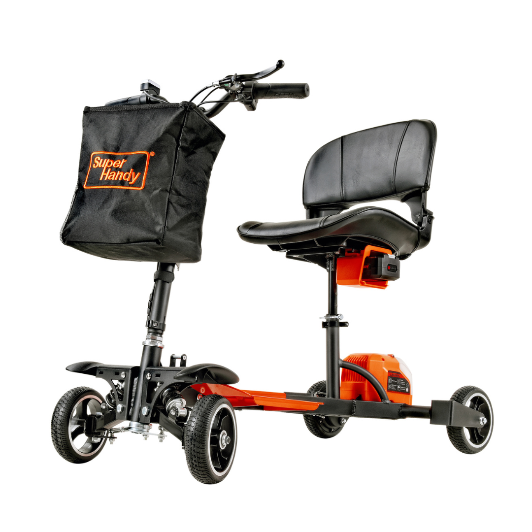 SuperHandy Passport Pro Foldable 4-Wheel Mobility Scooter - Senior.com Mobility Scooters