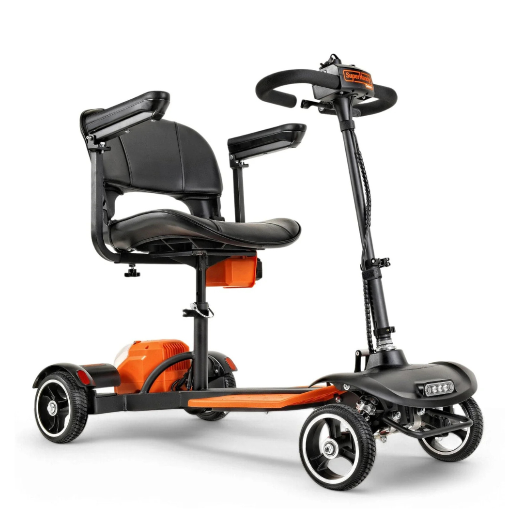 SuperHandy Passport Prime Mobility Scooter - Foldable, 48V Li-Ion Battery - Senior.com Scooters