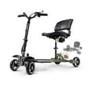 SuperHandy Passport Pro Foldable 4-Wheel Mobility Scooter - Senior.com Mobility Scooters