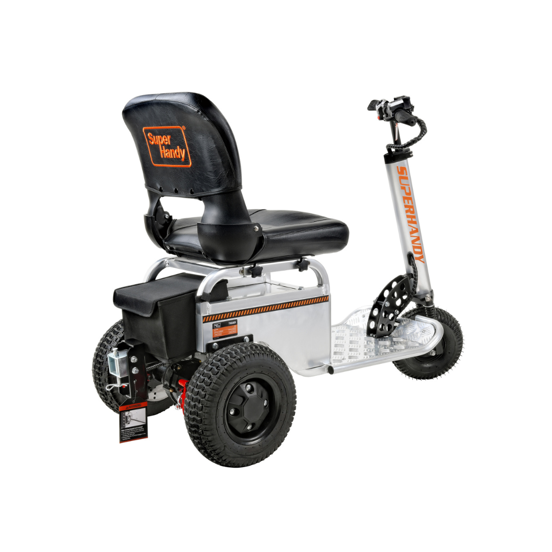 SuperHandy Tugger Electric Utility Tow Tractor - 2600 lbs Towing Capacity GUO098 - Senior.com Utility Carts