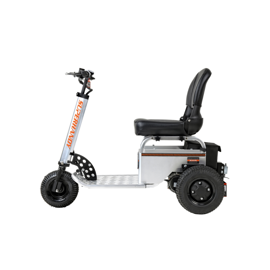 SuperHandy Tugger Electric Utility Tow Tractor - 2600 lbs Towing Capacity GUO098 - Senior.com Utility Carts