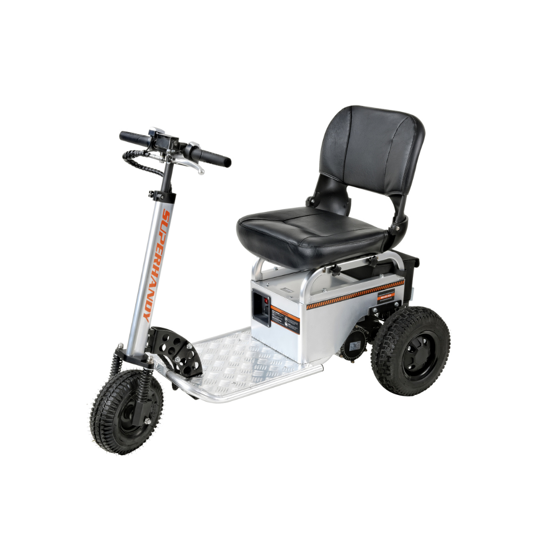 SuperHandy Tugger Electric Utility Tow Tractor - 2600 lbs Towing Capacity GUO098 - Senior.com Utility Carts
