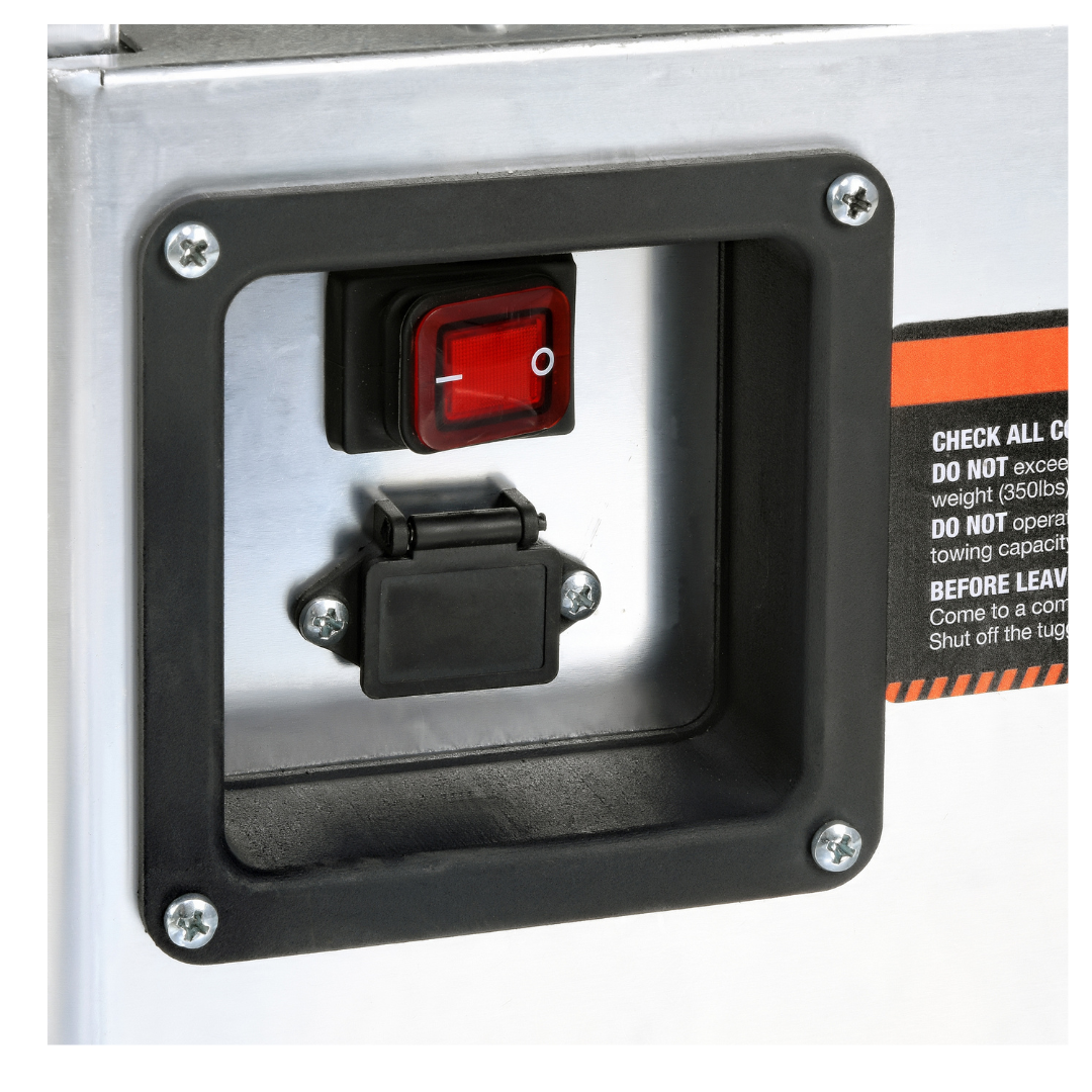 SuperHandy Tugger Electric Utility Tow Tractor - 2600 lbs Towing Capacity GUO098 - Senior.com Utility Carts