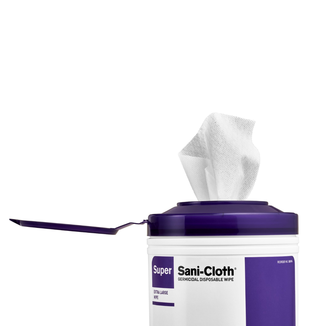 PDI Super Sani-Cloth Germicidal Disposable Wipes - X Large Wipes - Senior.com Disinfectants