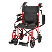 Nova Medical Aluminum Lightweight Transport Chair with Flip-Up Desk Arms - Senior.com Transport Chairs