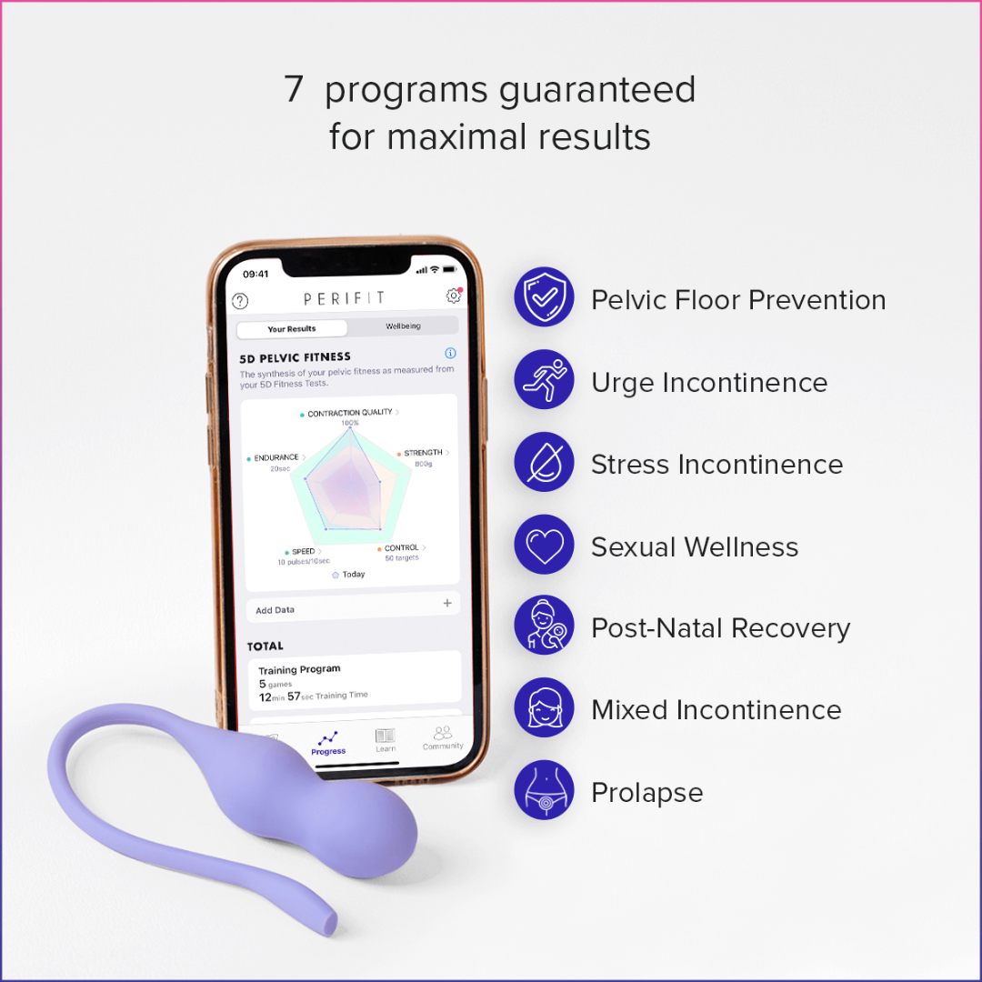 Perifit Care+ Advanced Female Kegel Exerciser with Interactive Games - Senior.com Female Exercise Tool