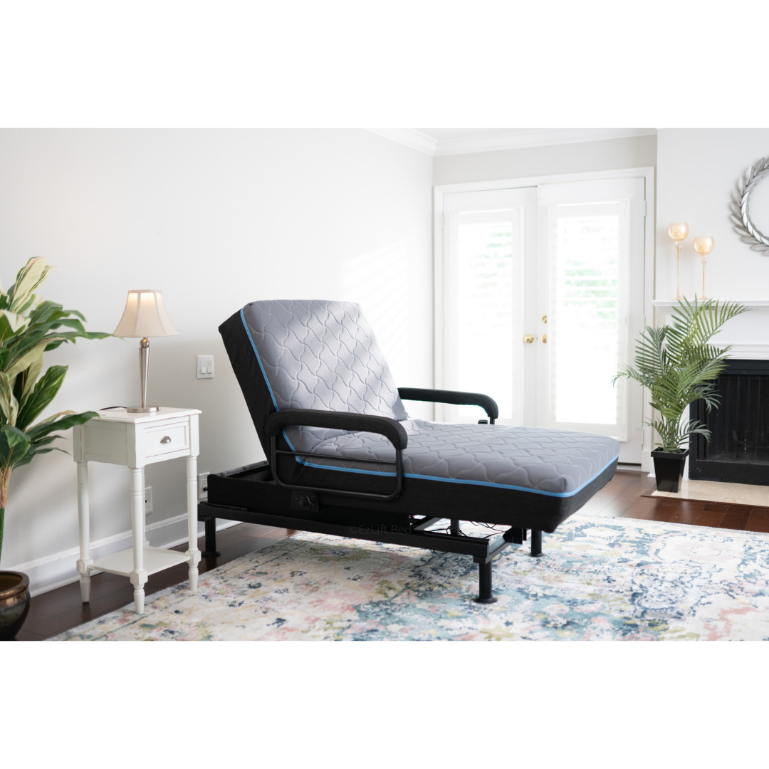 EZLift™ Sleep To Stand Bed - Full Electric Bed with Stand Assist - Senior.com Stand Assist Bed
