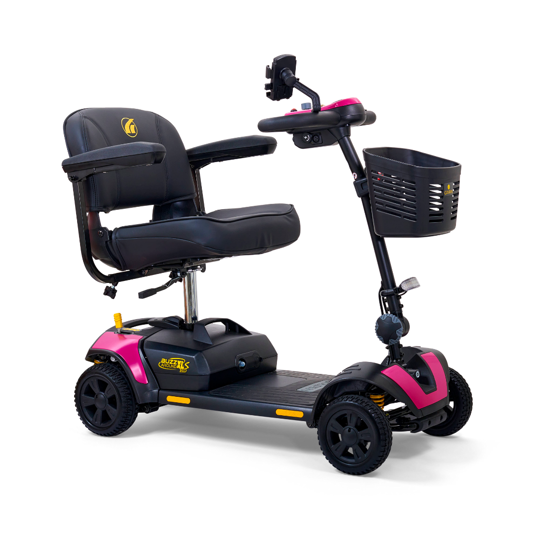 Golden Tech Buzzaround XLSHD 4-Wheel Portable Scooter with Suspension - Senior.com Mobility Scooters