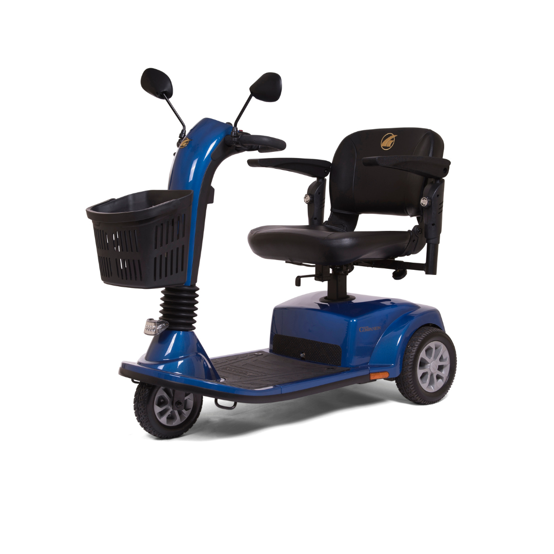 Golden Technologies 3 Wheel Companion Luxury Full Size Scooter - Senior.com Scooters