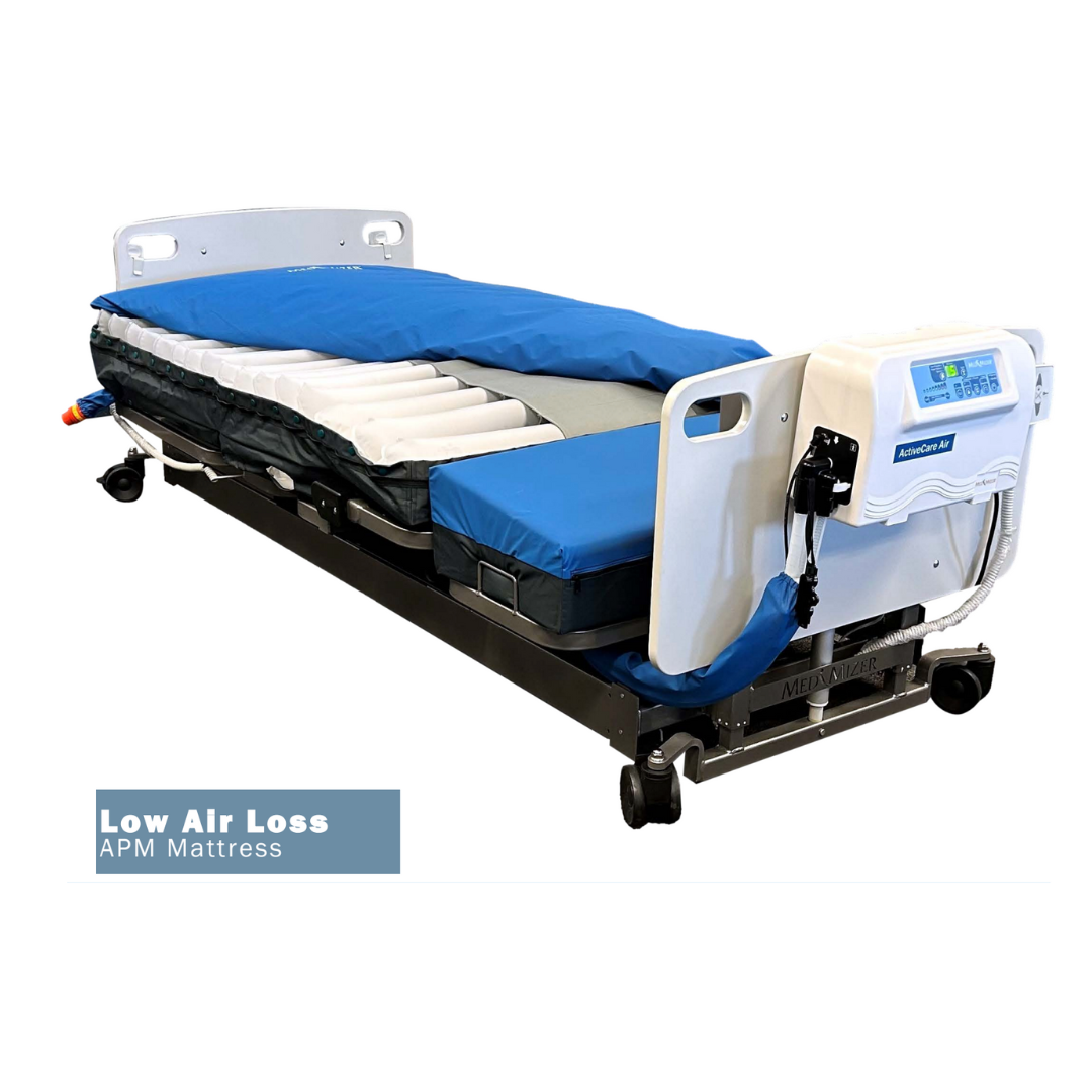 Med-Mizer Alternating Pressure Air Mattress Set For ActiveCare Series - Senior.com Low Air Loss Mattress