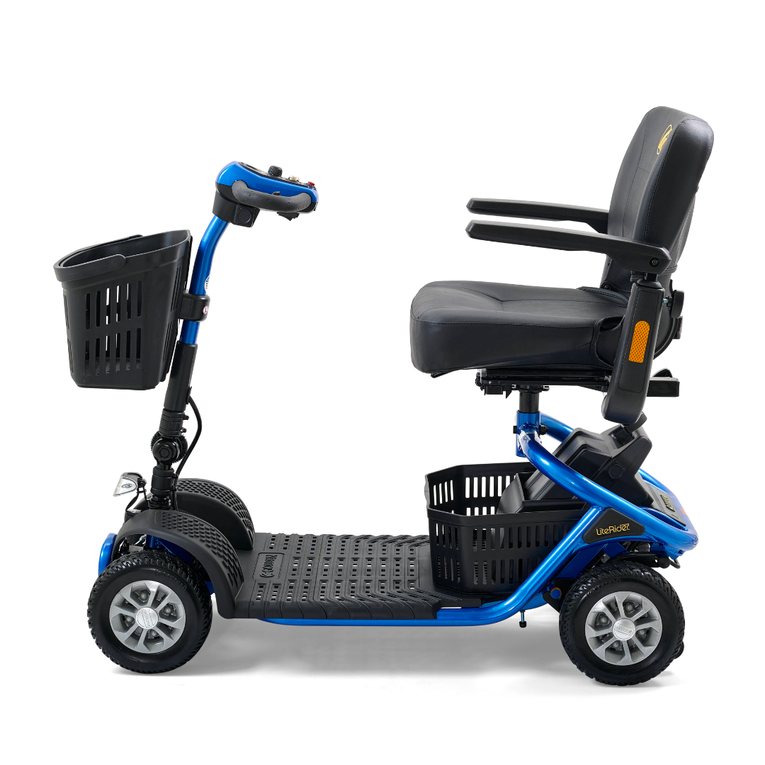 Golden Technologies LiteRider – Lightweight 4 Wheels Travel Scooter - Senior.com Scooters