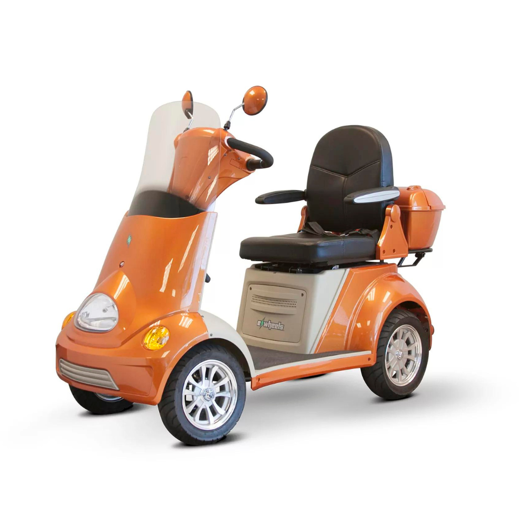 Ewheels 4-Wheel Heavy Duty Bariatric Luxury Scooter with Built-in Stereo