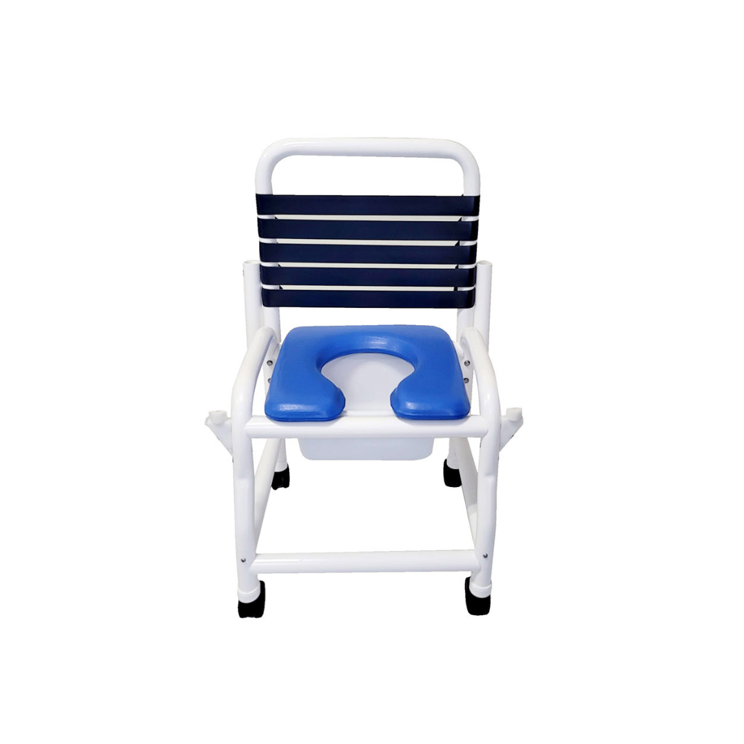 Mor-Medical Seamless Infection Control 5-in-1 Bathing Rolling Commode Shower Chair DNE-310-3TWL-DDA
