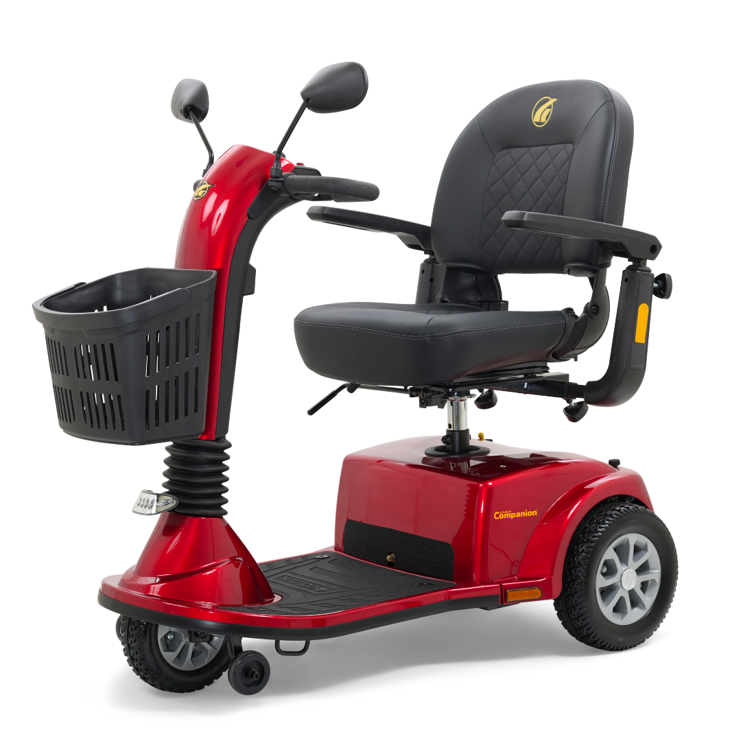 Golden Technologies Companion 3 Wheel Mid Size Luxury Scooters - Senior.com Scooters