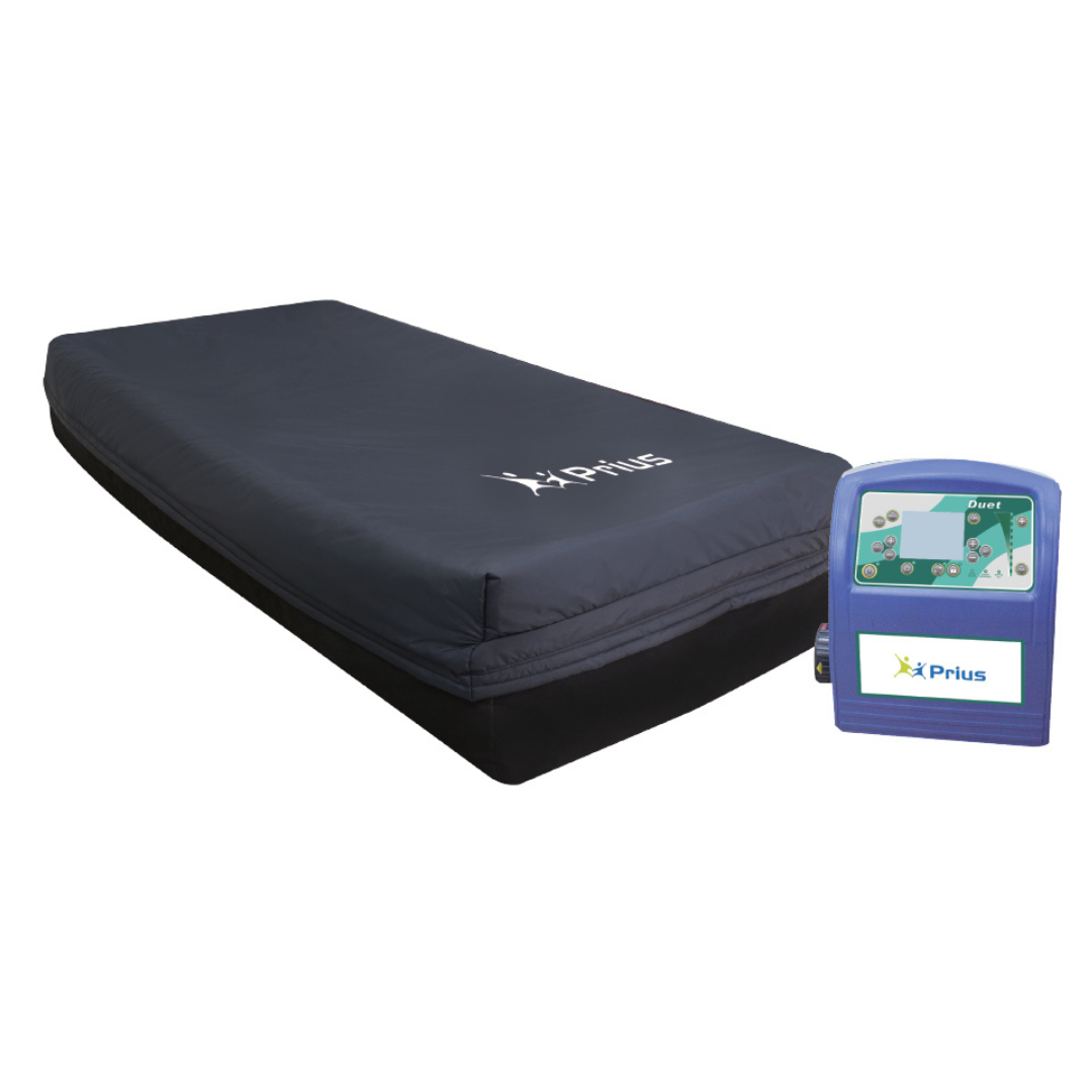 Prius Low-Air-Loss Duet Mattress System - Senior.com Low Air Loss Mattress