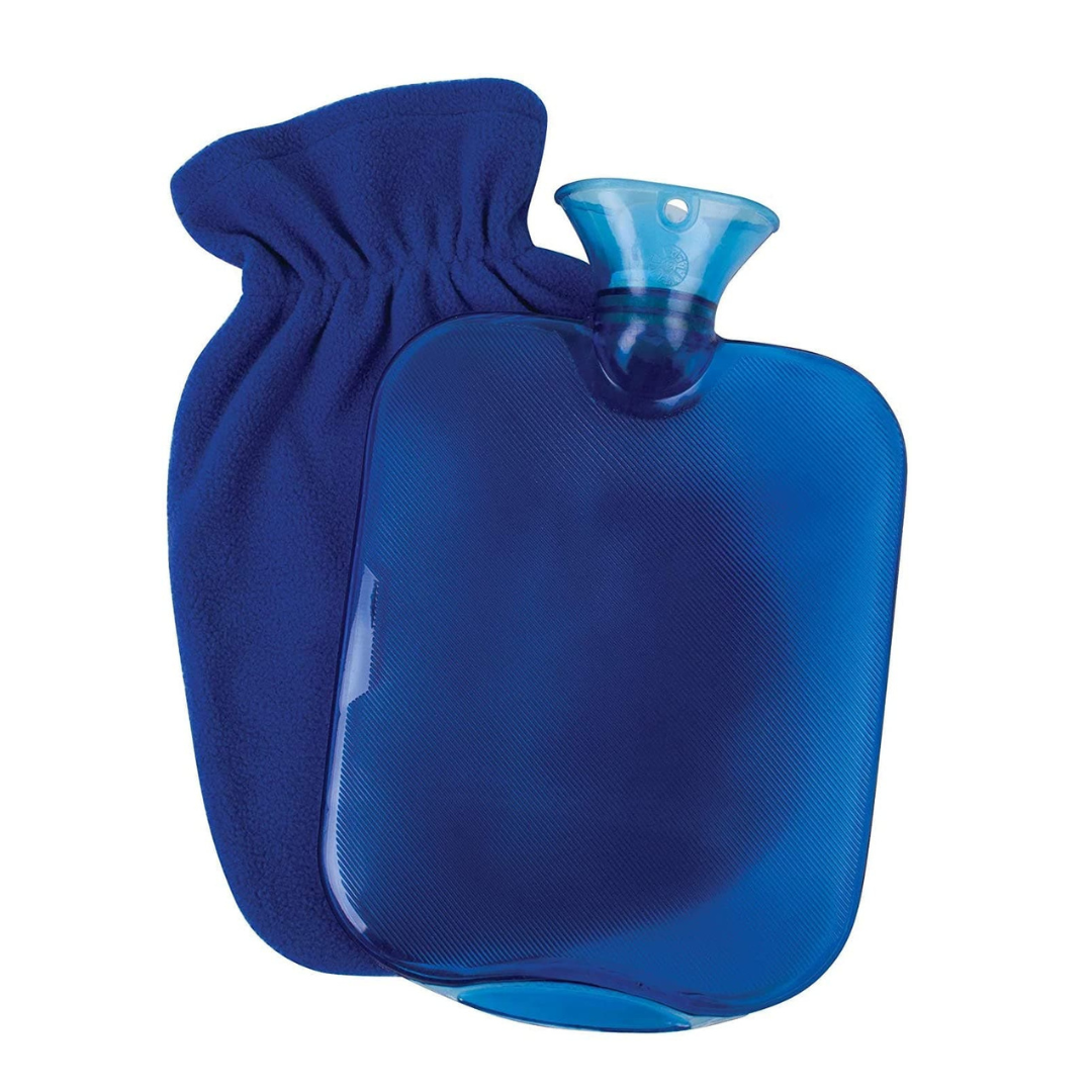 Carex Hot Water Bottle With Cover, Rubber - Heat Therapy and Cold Therapy - Senior.com Ice Bags