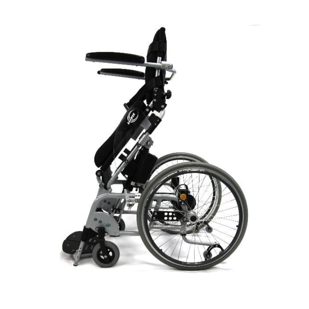 Karman XO-101 Lightweight Manual Propel Power Standing Wheelchairs with Tray - Senior.com Wheelchairs