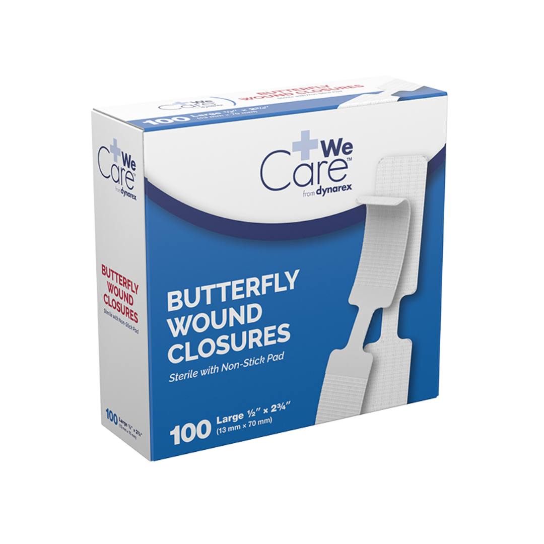 Dynarex Butterfly Wound Closures - Butterfly Bandages - Senior.com Butterfly Bandages