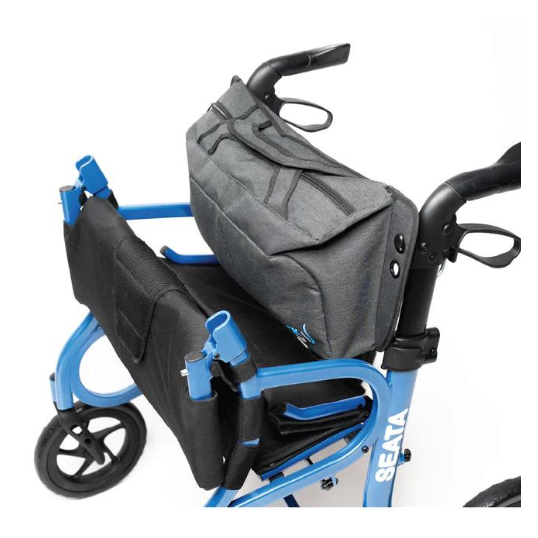 Strongback Mobility SEATA Rollator - Lightweight with Ergonomic Back Support - Senior.com Rollators