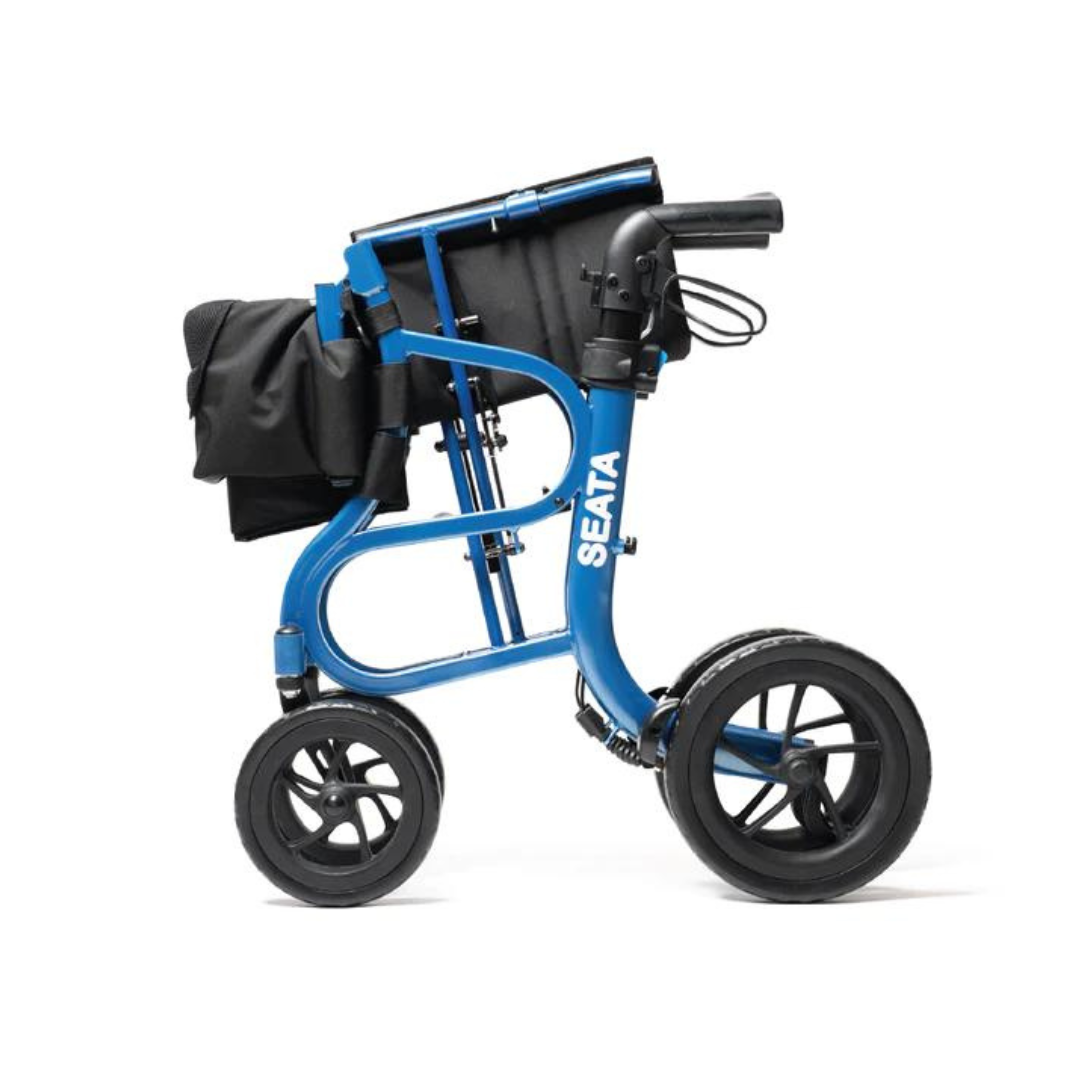 Strongback Mobility SEATA Rollator - Lightweight with Ergonomic Back Support - Senior.com Rollators