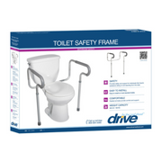 Drive Medical Toilet Safety Frame with Padded Armrests - Senior.com Toilet Safety Frames