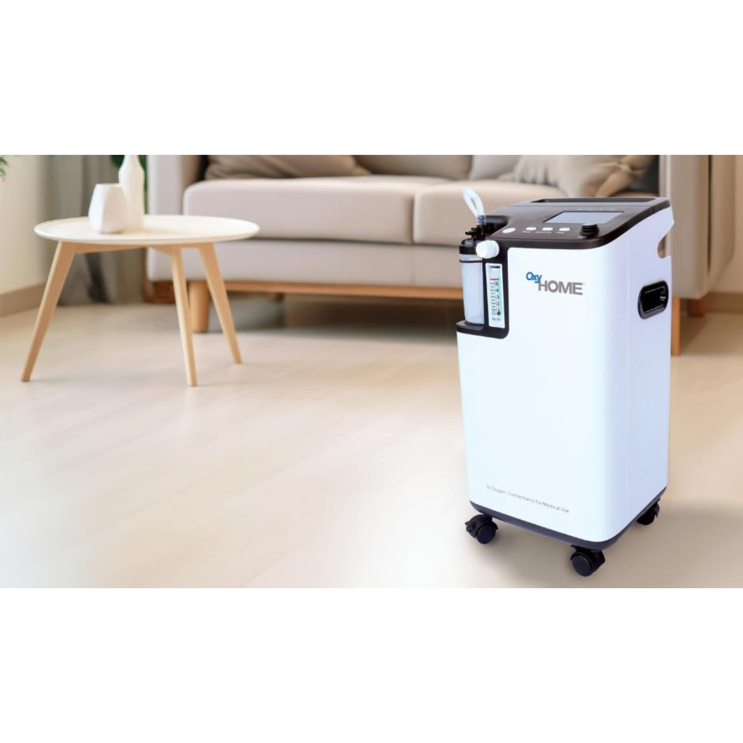 OxyGo OxyHome 5L Stationary Oxygen Concentrator - Extremely Quiet - Senior.com Stationary Oxygen Concentrators