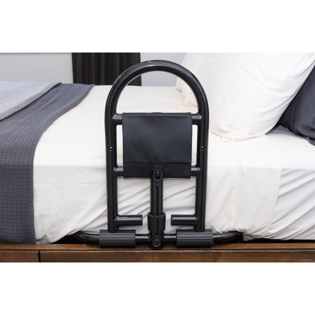 Stander Prime Safety Bed Handle - Bariatric Bed Safety Rail - Senior.com Bed Rails