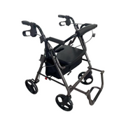Rhythm Healthcare Tempo Hybrid Transport Chair Rollator - Senior.com Hybrid Transport Chair/Rollators