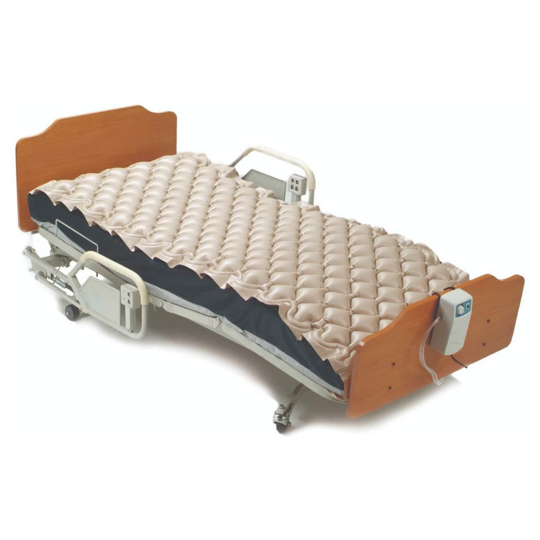 Meridian Alternating Pressure Mattress with Electric Pump - Bed Sore Prevention and Hospital Bed Air Mattress - Senior.com Alternating Pressure Mattresses
