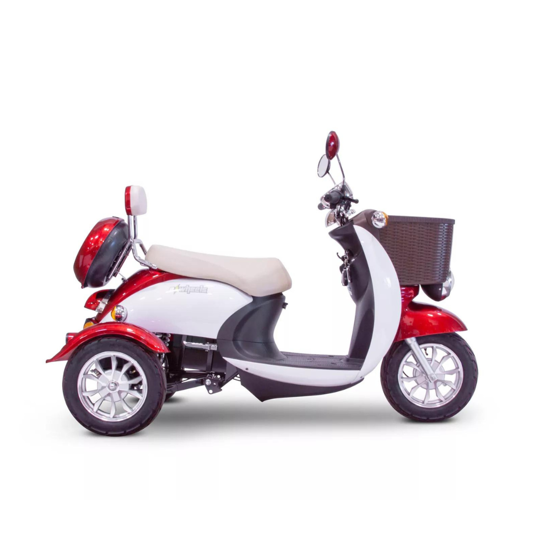 Ewheels EW-11 Electric 3 Wheel Sport Euro Type Scooter – Red